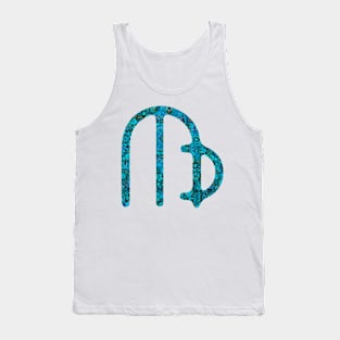 Paisley Virgo Zodiac Sign Tank Top